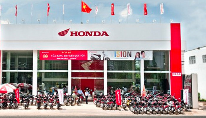 Cửa hàng phụ tùng Honda - Trung Nghĩa
