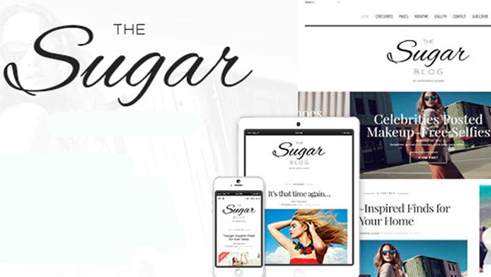 Sugar - Theme WordPress giới thiệu công ty về thời trang