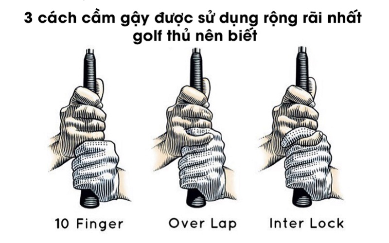 Kỹ thuật cầm gậy golf