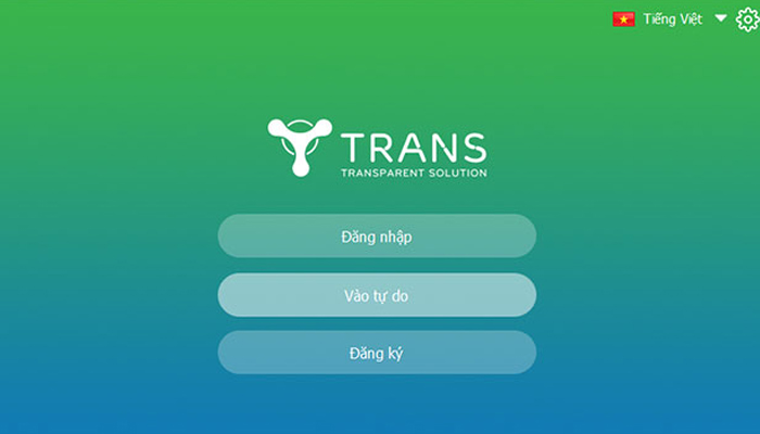 Ứng dụng hỗ trợ giáo dục trực tuyến - Trans