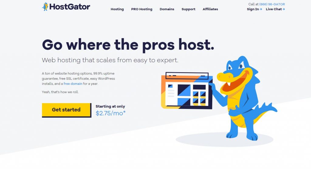 Công ty chuyên cung cấp dịch vụ windows hosting Hostgator