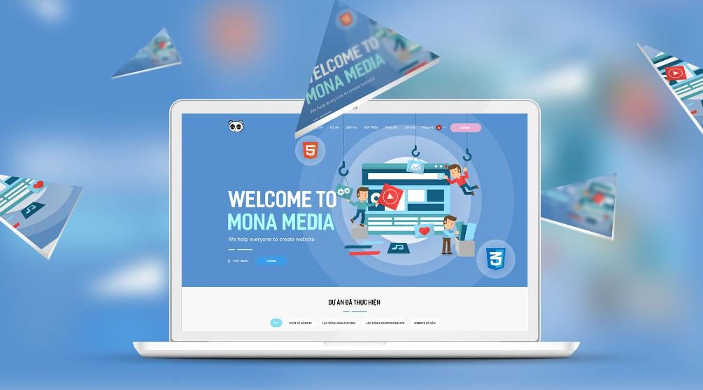 công ty đăng ký tên miền Mona Media