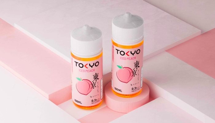 Tokyo Iced Peach là một loại tinh dầu lạnh được yêu thích trong cộng đồng thuốc lá điện tử
