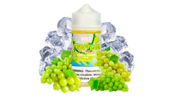 Wet Tropical Fusion Salt White Grape Ice - Nho trắng