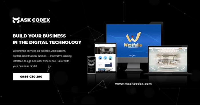 Maskcodex - Đơn vị cung cấp dịch vụ thiết kế web uy tín