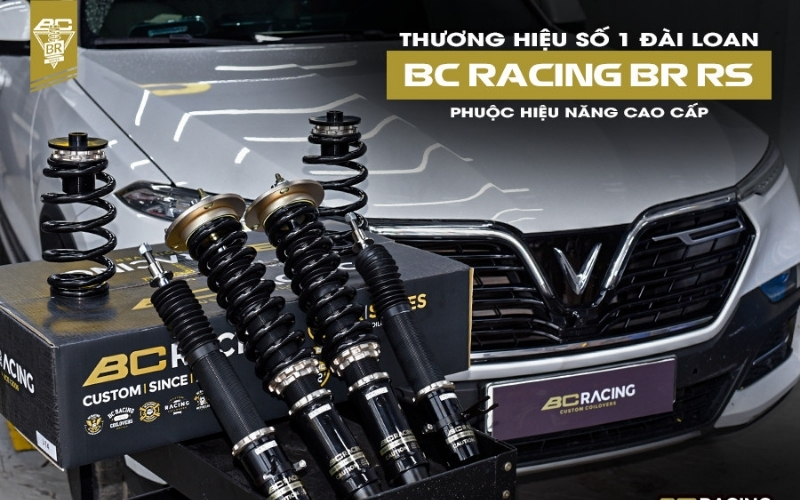 BC Racing – Phuộc hiệu năng phong cách lái thể thao của Đài Loan