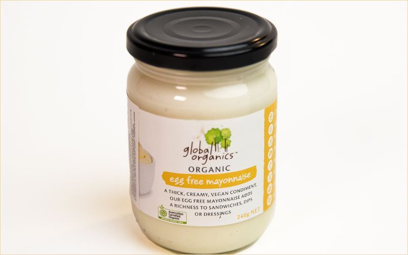 Sốt Mayonnaise hữu cơ Global Organics