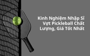 nhập sỉ vợt pickleball