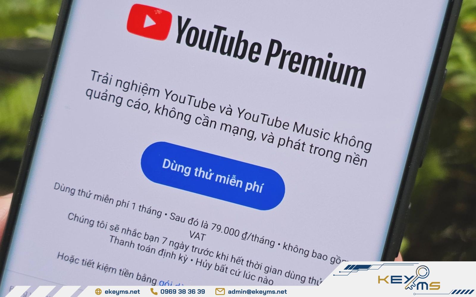 Gói đặc quyền Youtube Premium có mức giá bao nhiêu?