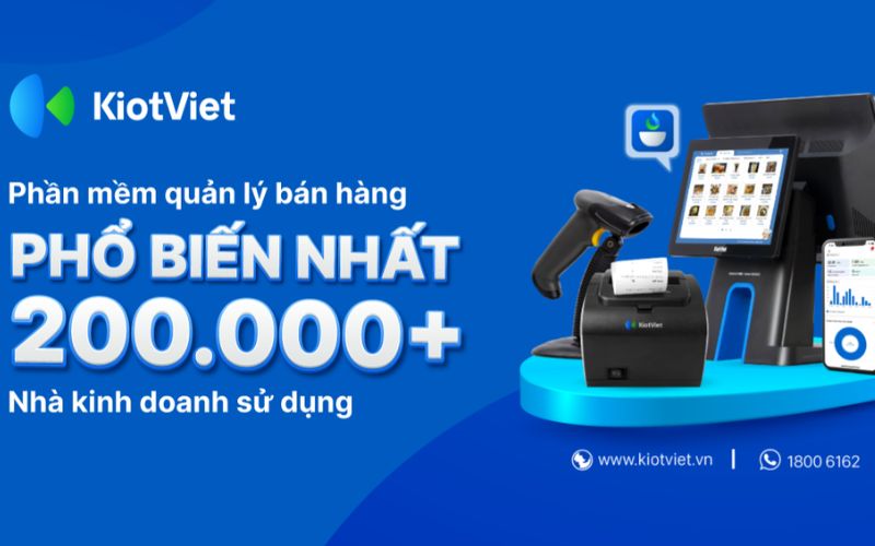 phần mềm quản lý nhà hàng kiot việt