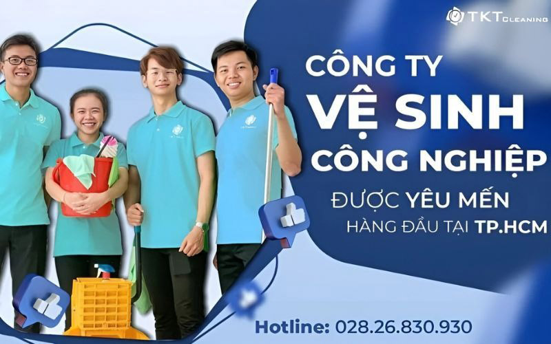 công ty vệ sinh công nghiệp tktg