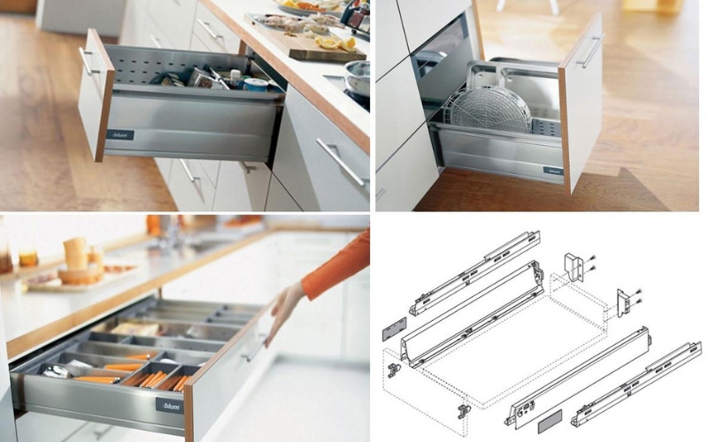hãng phụ kiện tủ bếp Blum