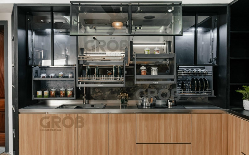 hãng phụ kiện tủ bếp Grob
