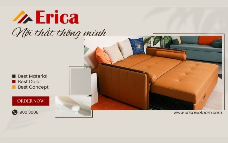 Địa chỉ mua sofa giường thông minh Erica