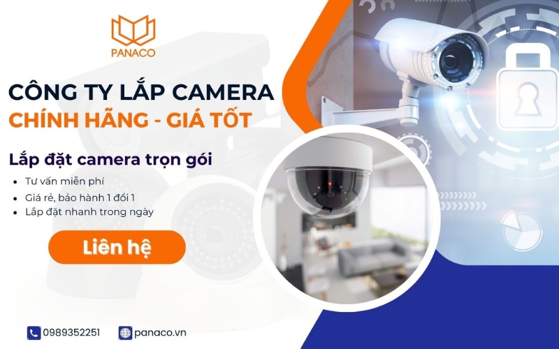 PANACO - Công ty lắp camera chính hãng giá tốt