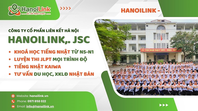 Trung tâm đào tạo tiếng Nhật HanoiLink