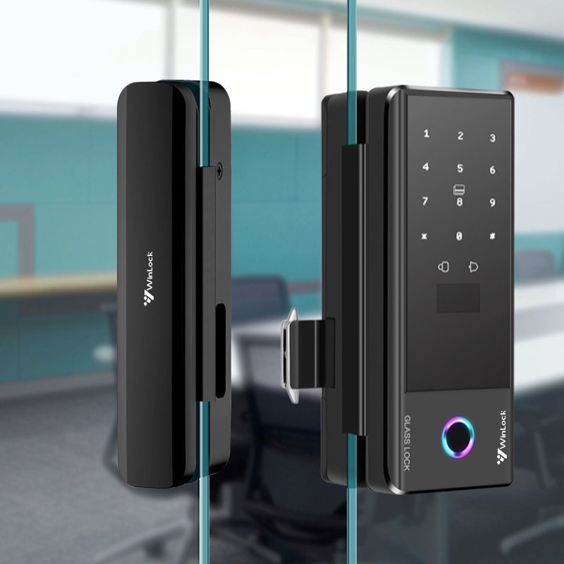 khóa cửa kính cường lực