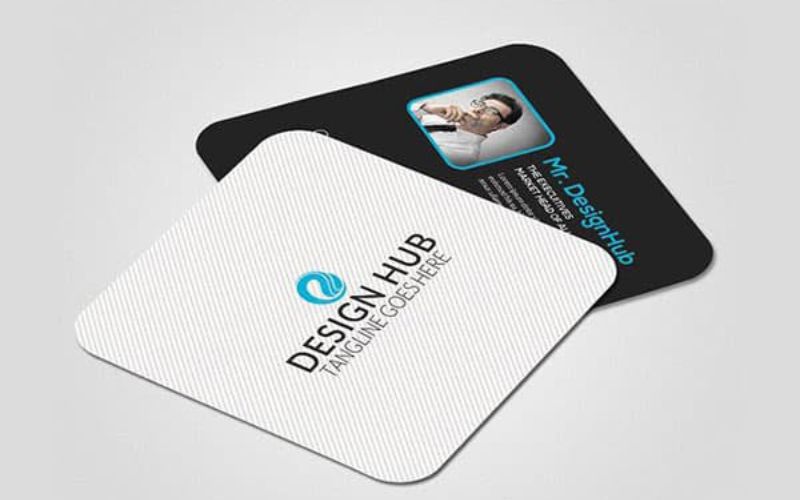 Kích thước card visit hình vuông chuẩn