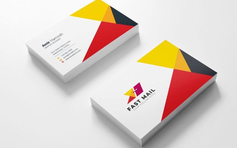Kích thước chuẩn card visit hình chữ nhật
