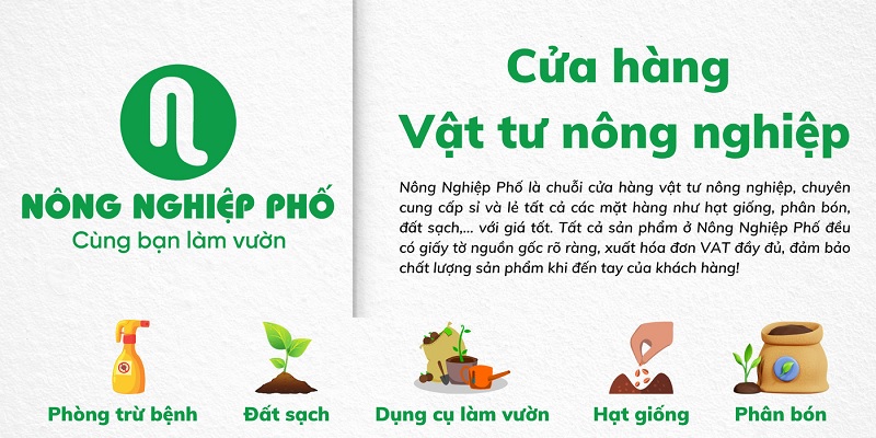 Cửa hàng hạt giống Nông Nghiệp Phố