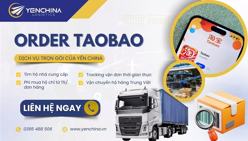 Dịch vụ mua hộ hàng Taobao tại Yến China