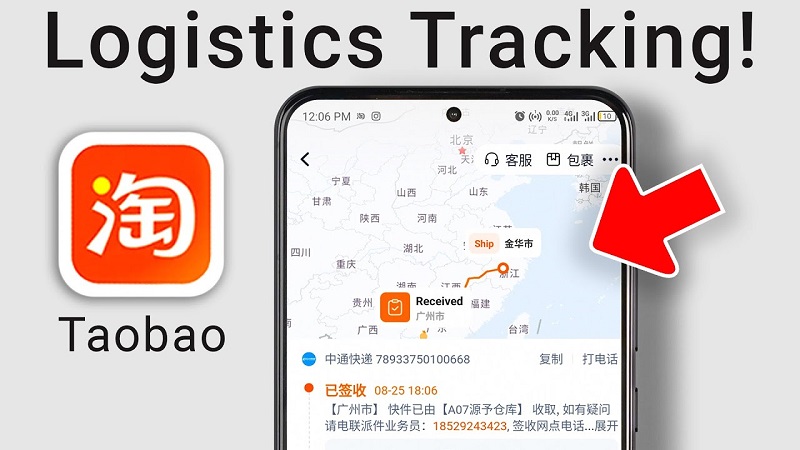 Lợi ích khi kiểm tra mã vận đơn Taobao