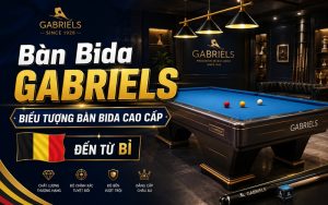 thương hiệu bàn bida gabriels