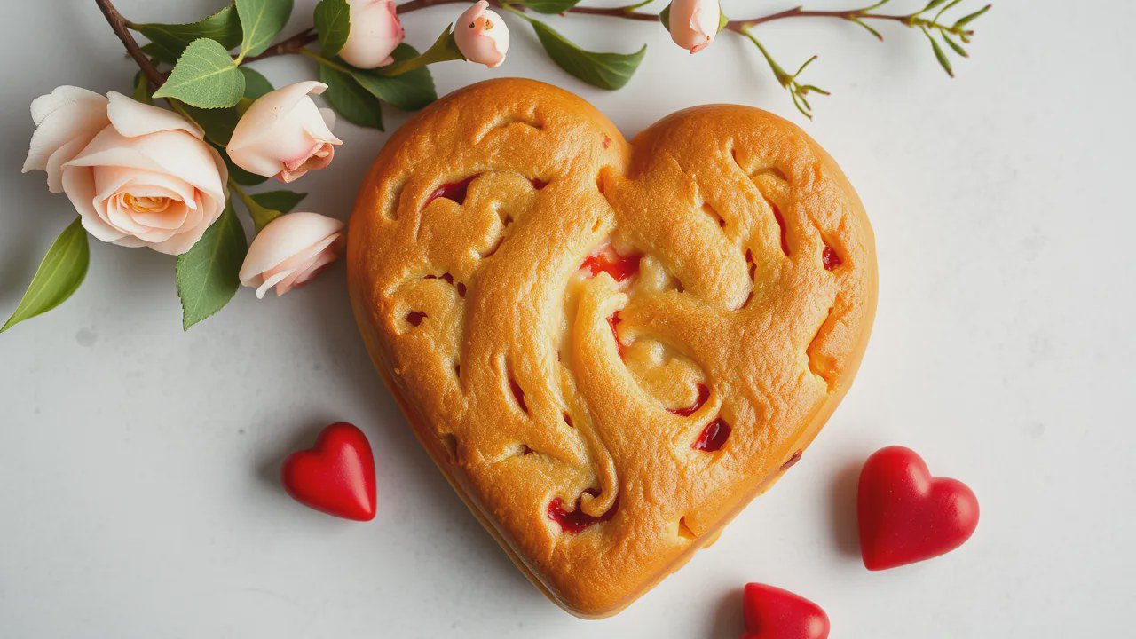 Bánh kem cho valentine size mini cho bữa tối hai người Bánh kem cho valentine size mini cho bữa tối hai người