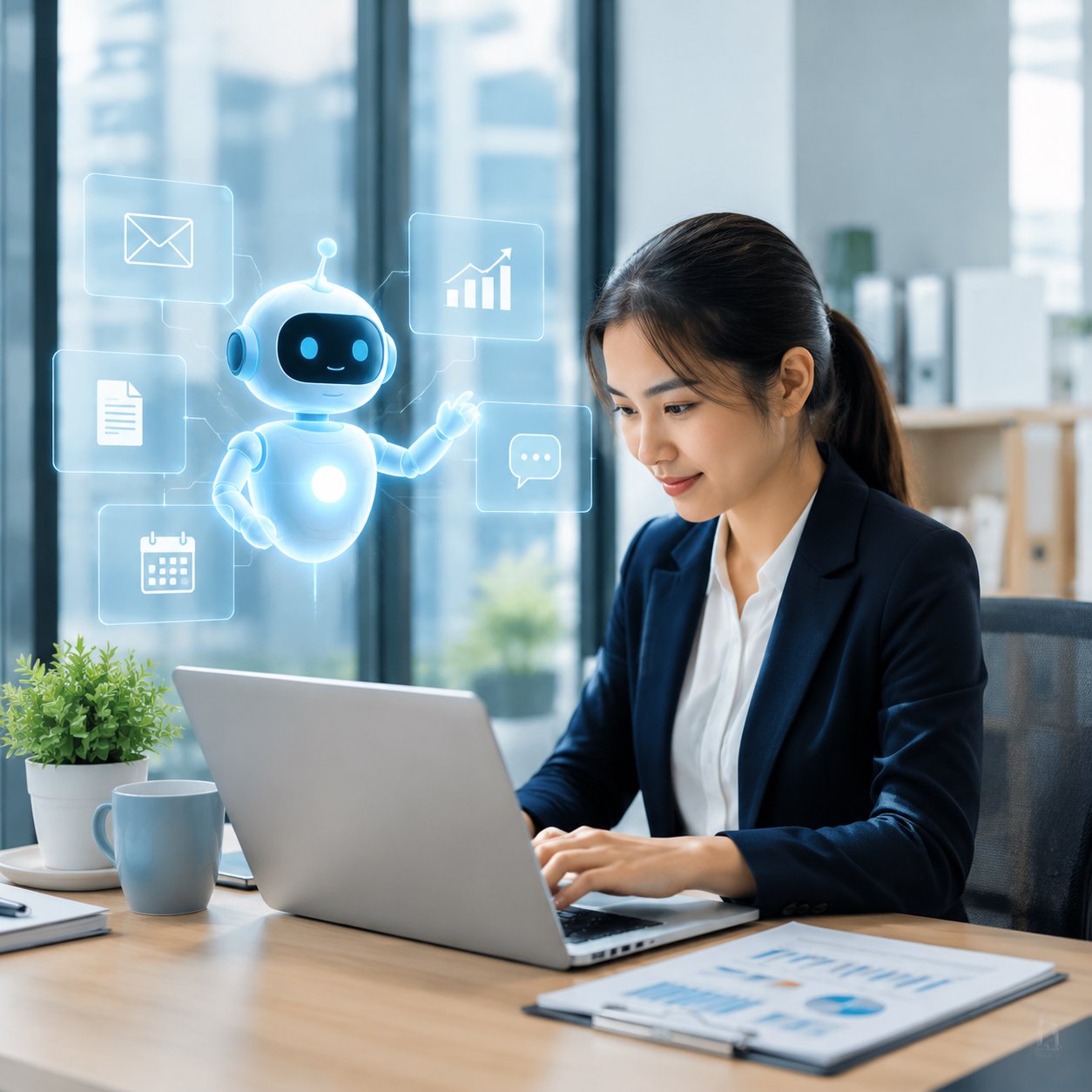 AI agent nội bộ hoạt động như thế nào trong môi trường văn phòng