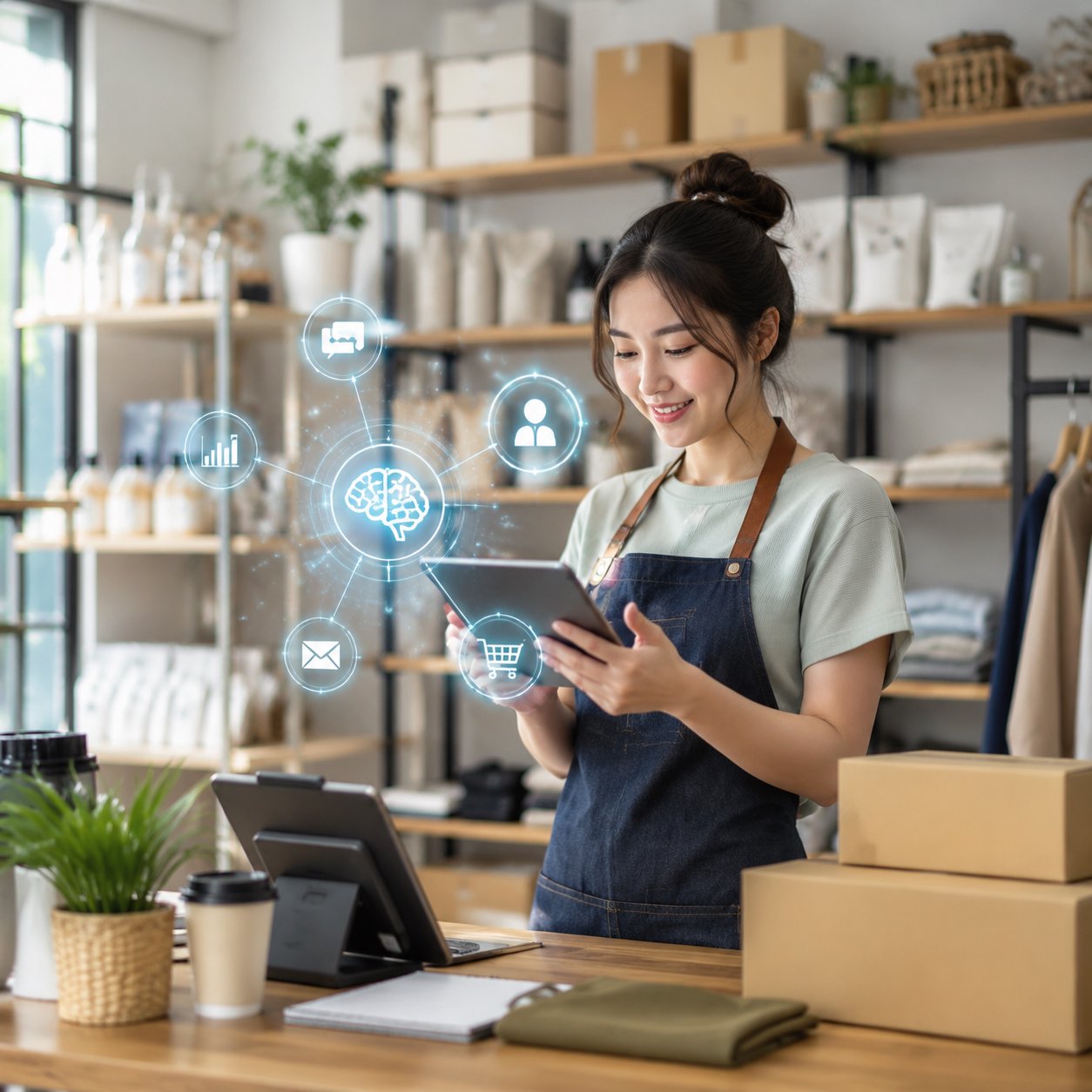 Tích hợp AI vào các việc thường ngày: Khi công nghệ giúp chủ cửa hàng nhỏ nhẹ đầu hơn Tích hợp AI vào các việc thường ngày: Khi công nghệ giúp chủ cửa hàng nhỏ nhẹ đầu hơn